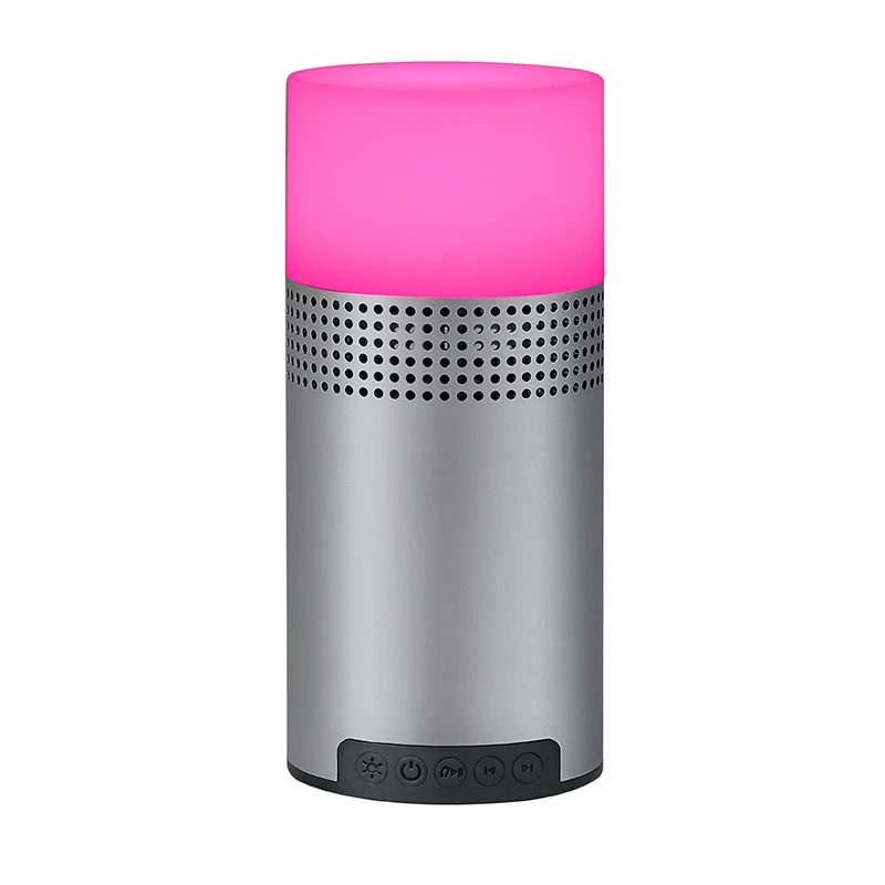 Модные красивые светодиодный Bluetooth Динамик мини Портативный FM радио Световой
