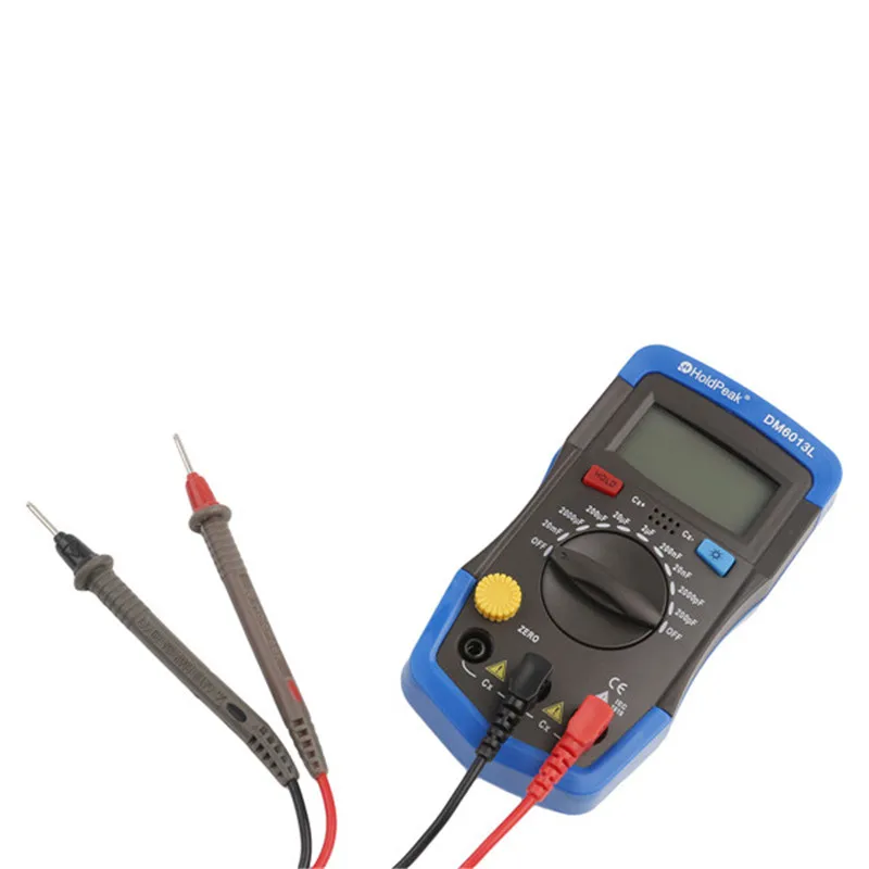 

1PC Capacitance Meters DM6013L Handheld Digital capacimetro Capacitance Meter Diagnostic-tool+LCD Backlight Capacitance Tester