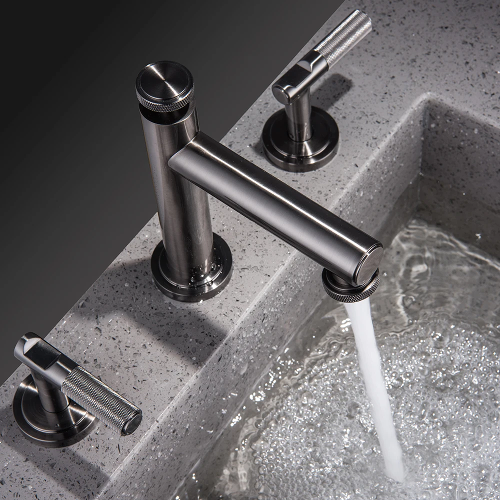 Basin Faucet Retro Black Faucet Taps Bathroom Sink Faucet Single Handle Hole Deck Vintage Wash Hot Cold Mixer Tap Crane 855762