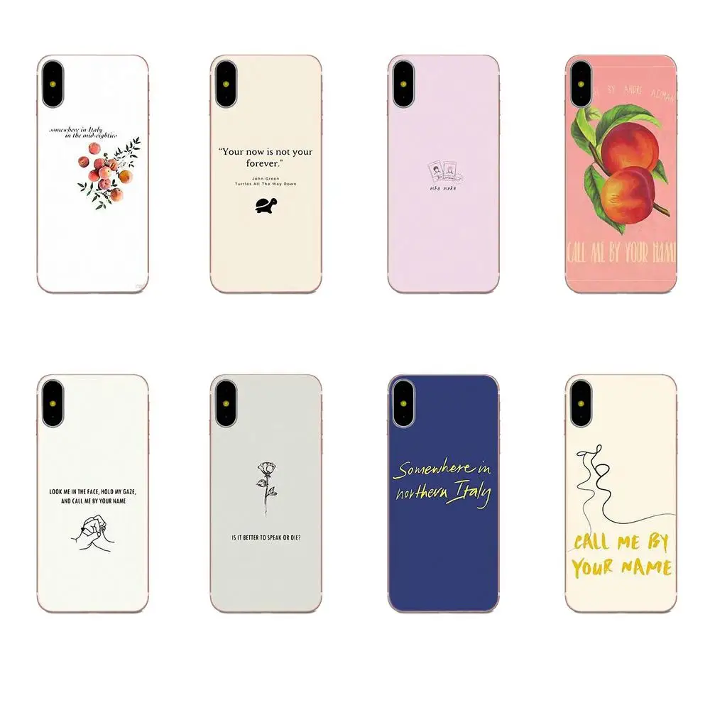 

Lovely Plastic For Galaxy A3 A5 A7 On5 On7 2015 2016 2017 Grand Alpha G850 Core2 Prime S2 I9082 Call Me By Your Name