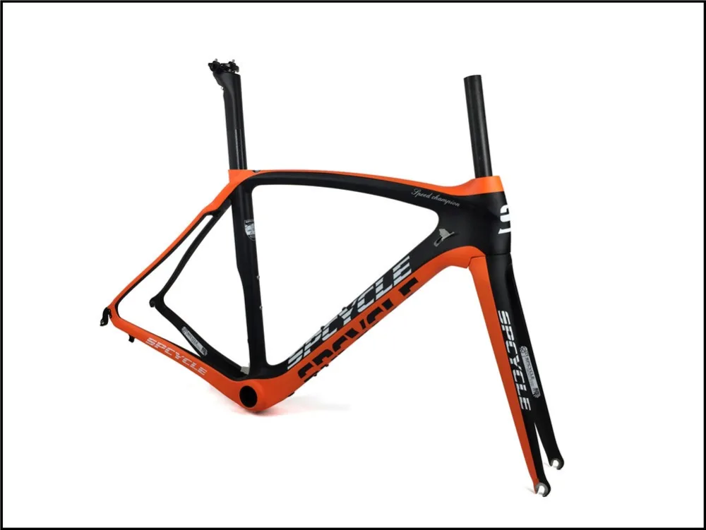 Best Spcycle T1000 Full Carbon Road Bike Frame 700C Road Bicycle Carbon Frameset UD Matt Racing Bicycle Frames With Headset BB386 2