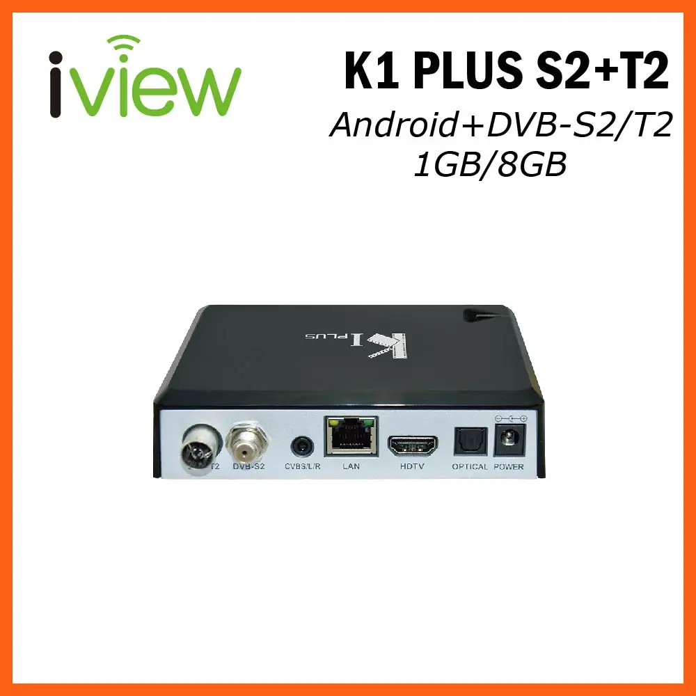 Android TV Box with DVB-S2 & DVB-T2 Amlogic S905D Quad Core Android 7.1 1GB RAM 8GB ROM 2.4G WiFi K1 plus T2+S2 Android DVB Android TV Box with DVB-S2 & DVB-T2 Amlogic S905D Quad Core Android 7.1 1GB RAM 8GB ROM 2.4G WiFi K1 plus T2+S2 Android DVB