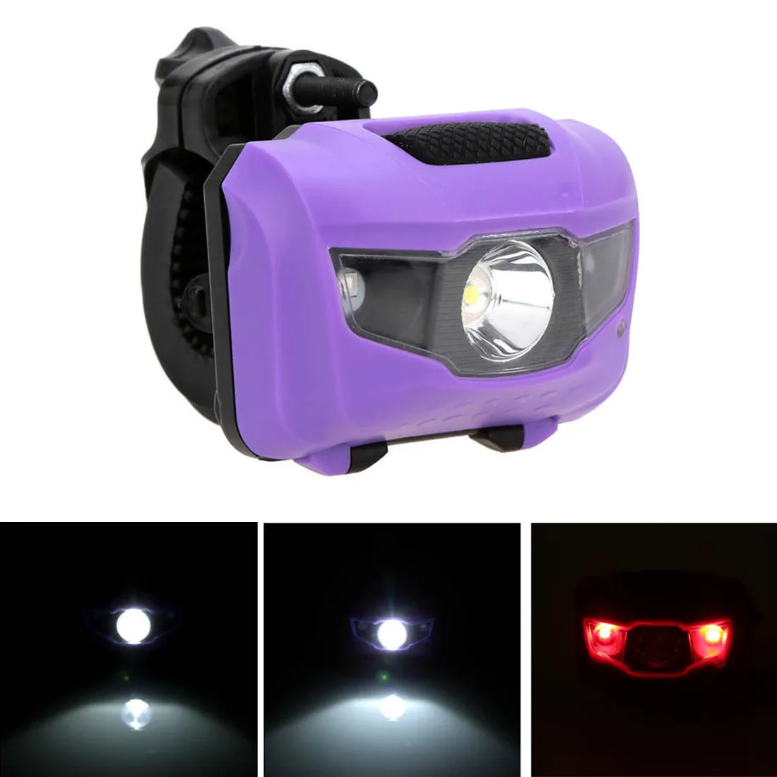 Светодиодный светильник для велосипеда, передний задний светильник из АБС-пластика, задний фонарь, сигнальный светильник, мигающий светильник для велосипеда, аксессуары для велоспорта