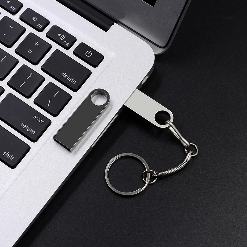 USB флеш накопитель 128 Гб 64 ГБ 16 8 Флешка 32 водонепроницаемый металлический u диск