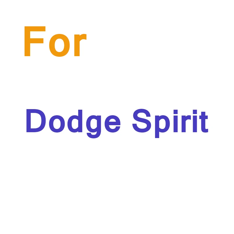 Cawanerl весь авто уплотнение уплотнительная полоса комплект наполнители уплотнитель автомобильный Стайлинг для Dodge Spirit Stratus Intrepid Мститель неоновый - Цвет: For Dodge Spirit