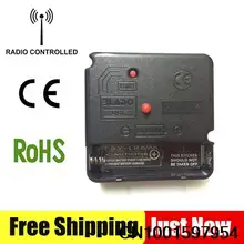 Atacado de alta qualidade DCF rádio controlado relógio de parede Quartz Automatic DCF alemanha RC com mãos de Metal