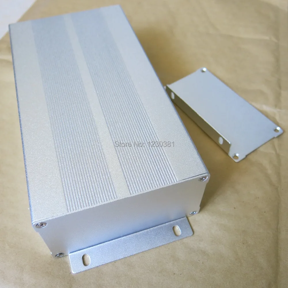 

200x105x55mm(LxWxH) Aluminum Alu Project Box encloser Gehaeuse Enclousure case junction box Alugehaeuse Heatsink