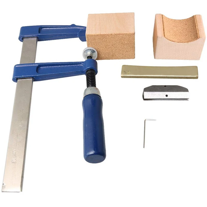 Electric Guitar Electric Bass Neck Fingerboard Wire Inlay Pressure Wire Tool Press Sleeve With 14 Arc Alloy Tablet