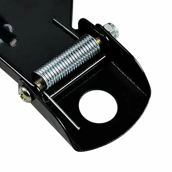 

Guide License Plate frame Bracket Holder Parts Accessories Black.Winch
