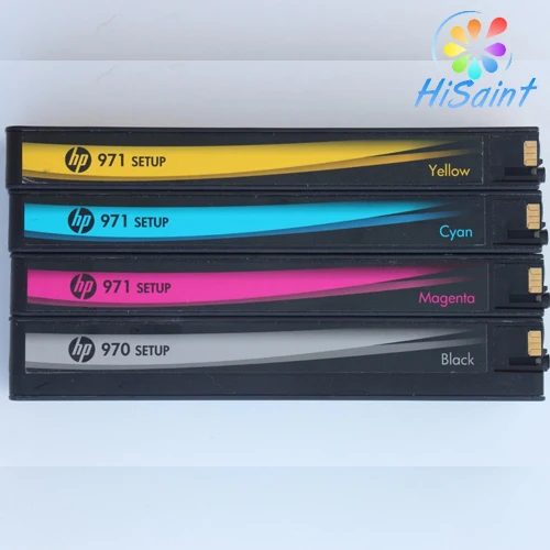 4PK Genuine HP 970/971 Black Cyan Magenta Yellow setup Officejet ink Cartridge-in Ink Cartridges