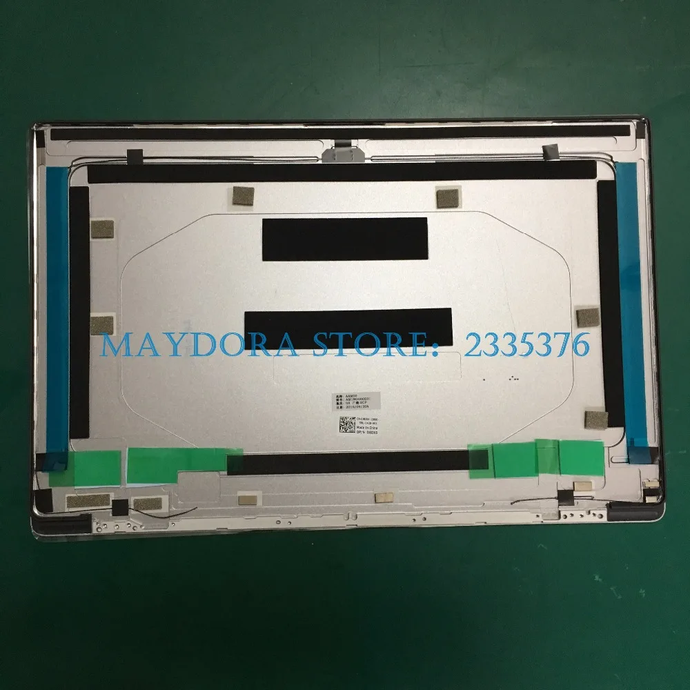 Новый чехол для ЖК-экрана ноутбука dell XPS15-9550 9560 PRECISION 5510 5520 LCD cover Silver CNC Aluminum 0J83X5 J83X5 |