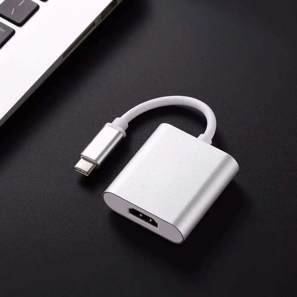 USB C/Тип C к HDMI адаптер конвертер Поддержка 1080 P для Apple Xiaomi HUAWEI Macbook/samsung S8 s9 Note8 HUAWEI Mate10 P20 Pro