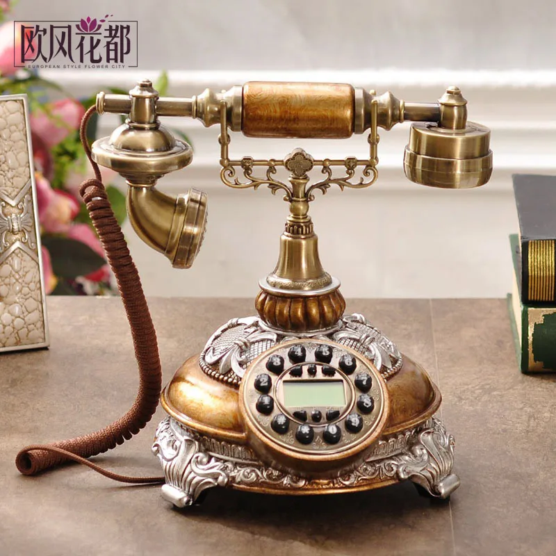 Classic European style new high end fashion home telephone landline
