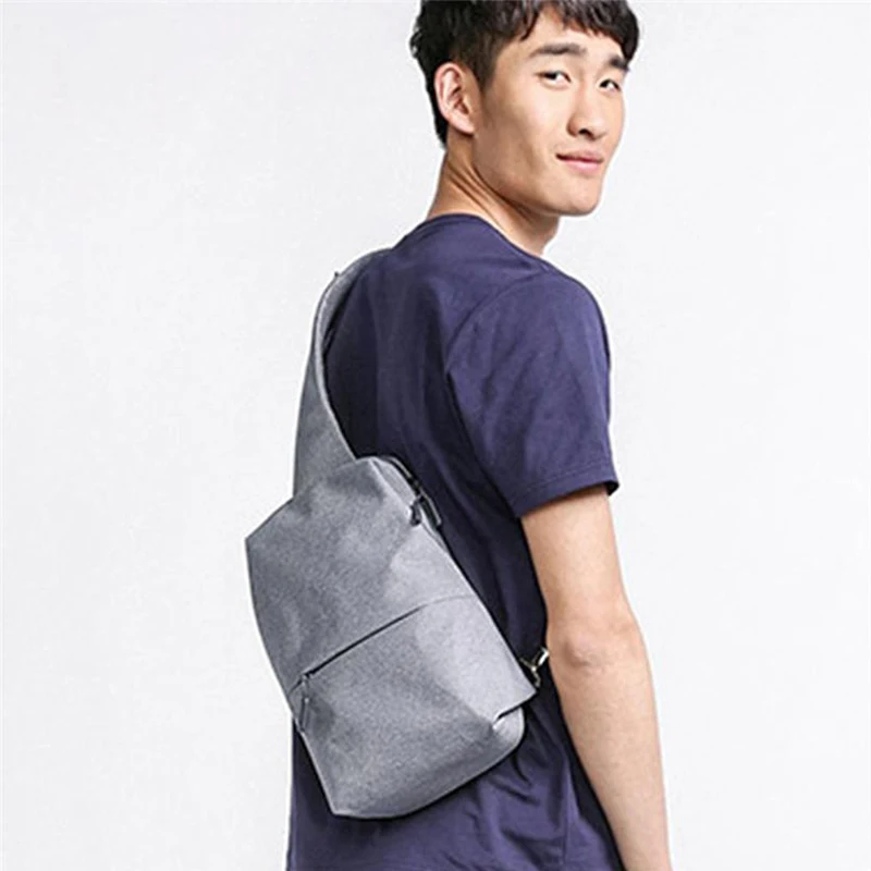  Original Xiaomi Mijia Bags Backpack Chest Bag Youpin Fashion Leisure Travel Urban bag 200*100*400mm - 32995072331