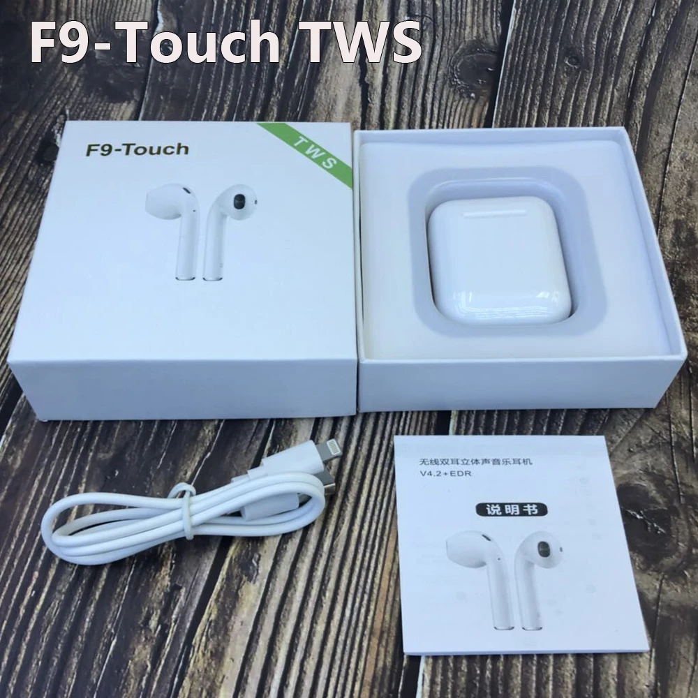 

NEW Touch Function Wireless Bluetooth Earphones F9 TWS Air Headsets Pods Stereo earphone For all Phone Android PC