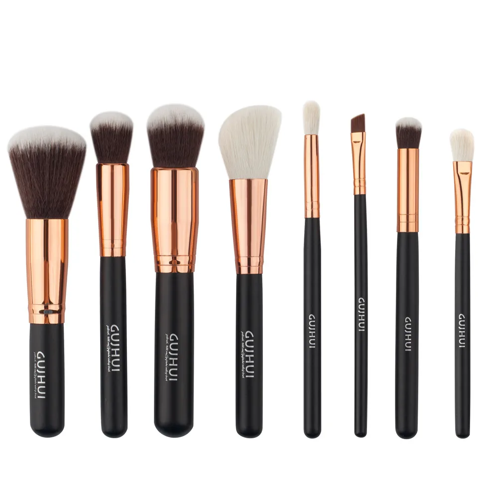 

MENOW makeup brushes High Quality 8pcs Cosmetic Makeup Brush Blusher Eye Shadow Brushes Set Kit