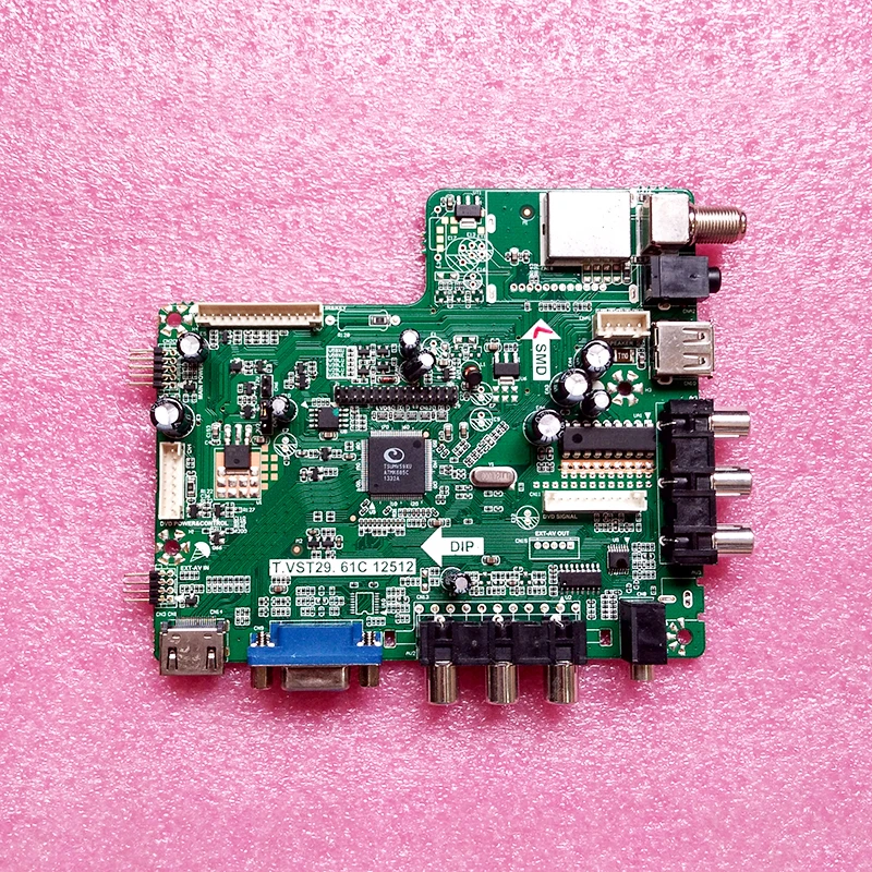 

New MotherBoard V59 HDMI TV Driver Board T.VST29.61C 12512