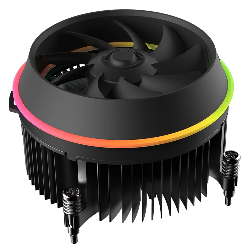 Aigo Shadow CPU RGB Cooler 100 мм 4Pin светодиодный вентилятор Радиатор PC радиатор охлаждающий