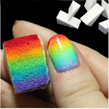 8 шт./лот Большой Простой DIY Creative Nail губка инструмент легко сделать необходимые четыре звезды градиент доспехи