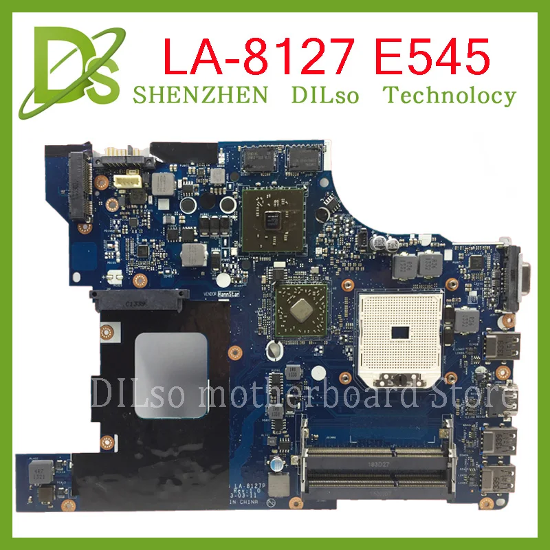KEFU LA-8127 материнская плата для lenovo Thinkpad E545 материнская плата для ноутбука VALEB LA-8127P DDR3 PM Тесты материнская плата