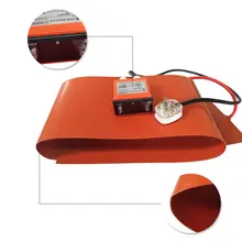 250*1740*1,5 мм 200L 220 V 2000 W восемь отверстий Стандартный нагреватель нефтяного барабана с контроллер температуры и весна