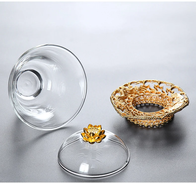 TANGPIN Термостойкое стекло gaiwan teacup кунг-фу чайный сервиз набор 150 мл