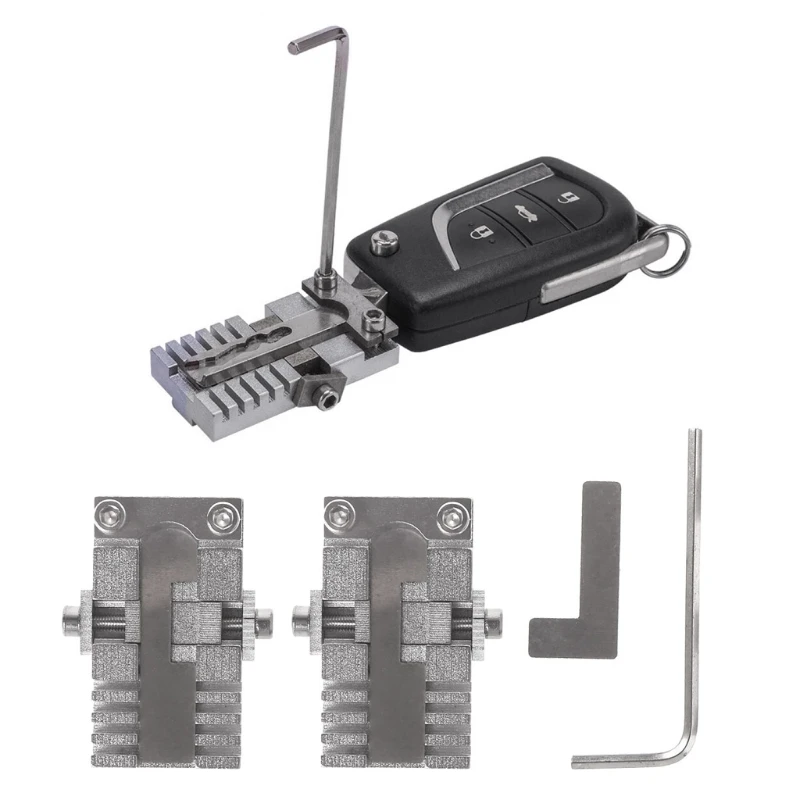  Key Clamping Fixture Duplicating Cutting Machine For Car Key Copy Tool Universal