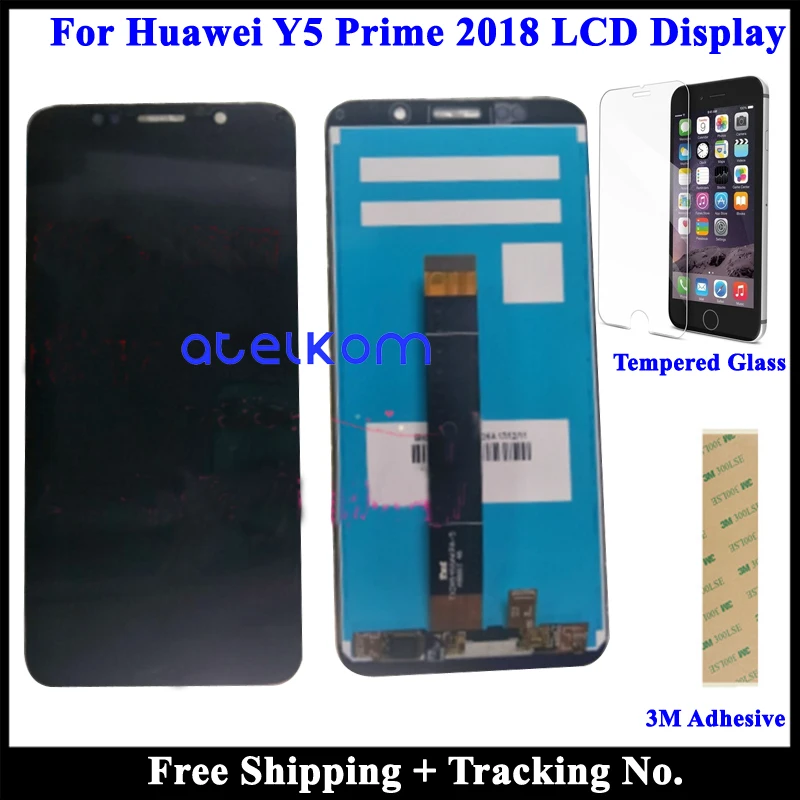 Tested LCD Display For Huawei Y5 Prime 2018 DRA-L02 Screen Touch Digitizer Assembly | Мобильные телефоны и аксессуары