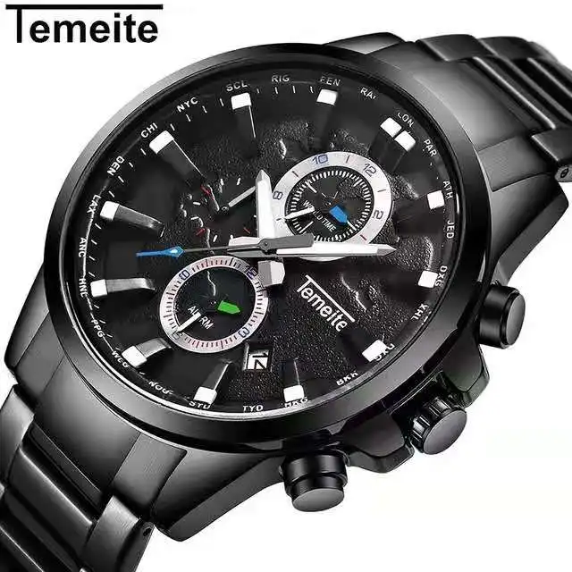 Top Brand Luxury Brand Waterproof Military Sport Watches Men Silver Steel Digital Quartz Analog Waterproof and shockproof Watch Top Brand Luxury Brand Waterproof Military Sport Watches Men Silver Steel Digital Quartz Analog Waterproof and shockproof Watch