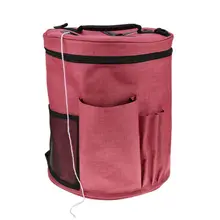 Сумка для хранения пряжи большой емкости вязание крючком сумка-Органайзер держатель сумка