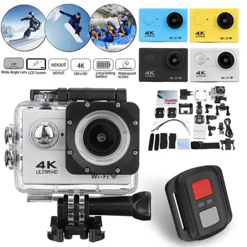 

Full Set Action Camera 4K Full HD 30m Wifi 2.0 170d Screen 1080p Underwater Waterproof Extreme Pro Sport Camera