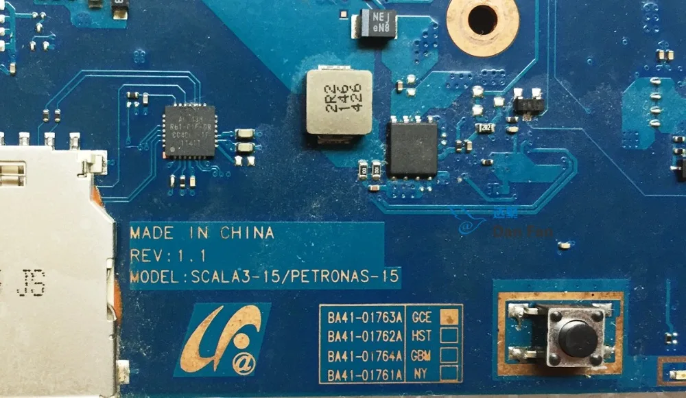 Оригинальная материнская плата для ноутбука Samsung NP300E5A 300E5A BA92 09190A 100%