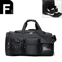 2017 Men’s Vintage Travel Bags Large Capacity Polyester Tote Portable Luggage Daily Handbag Multifunctional Travel Shoulder Bag