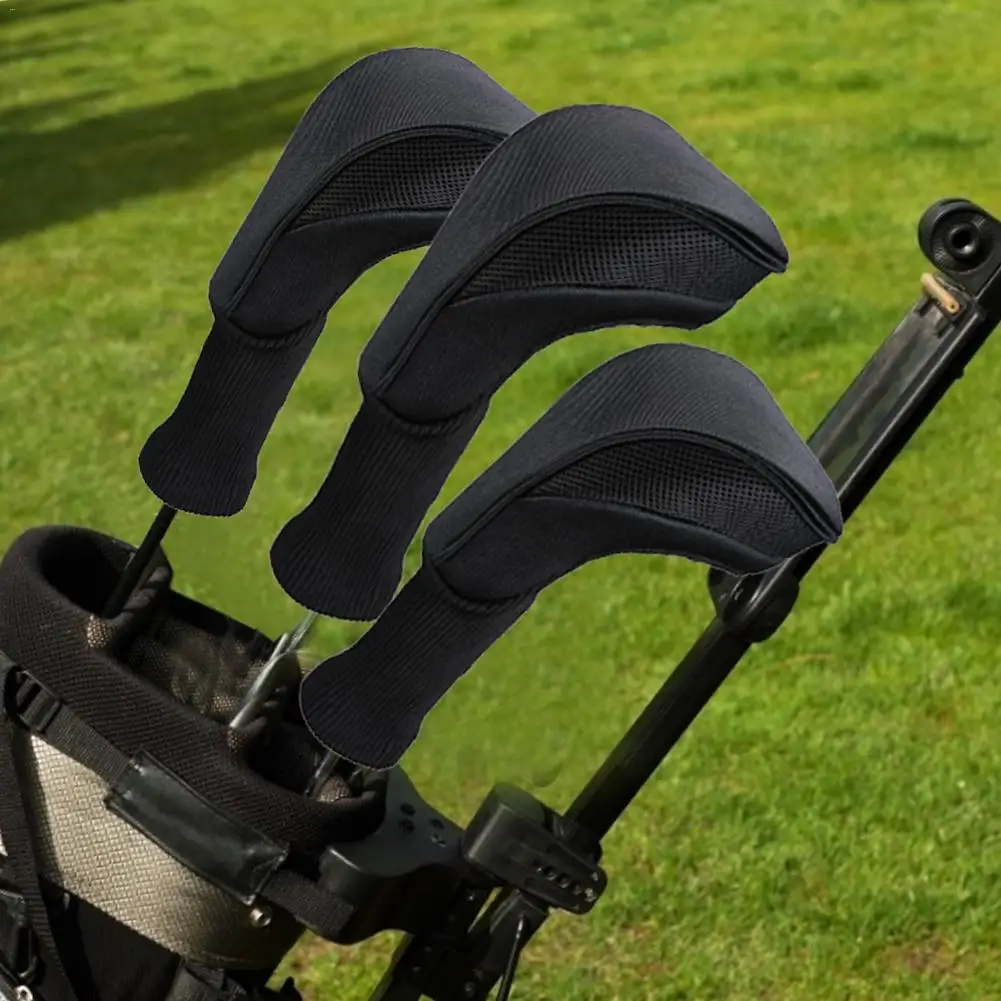 3 шт. головные уборы для гольфа комплект Fairway Wood крышка длинные Сменные № 1 3 5 водителя Фарватер Гольф-чехол для клюшек для гольфа Delux4
