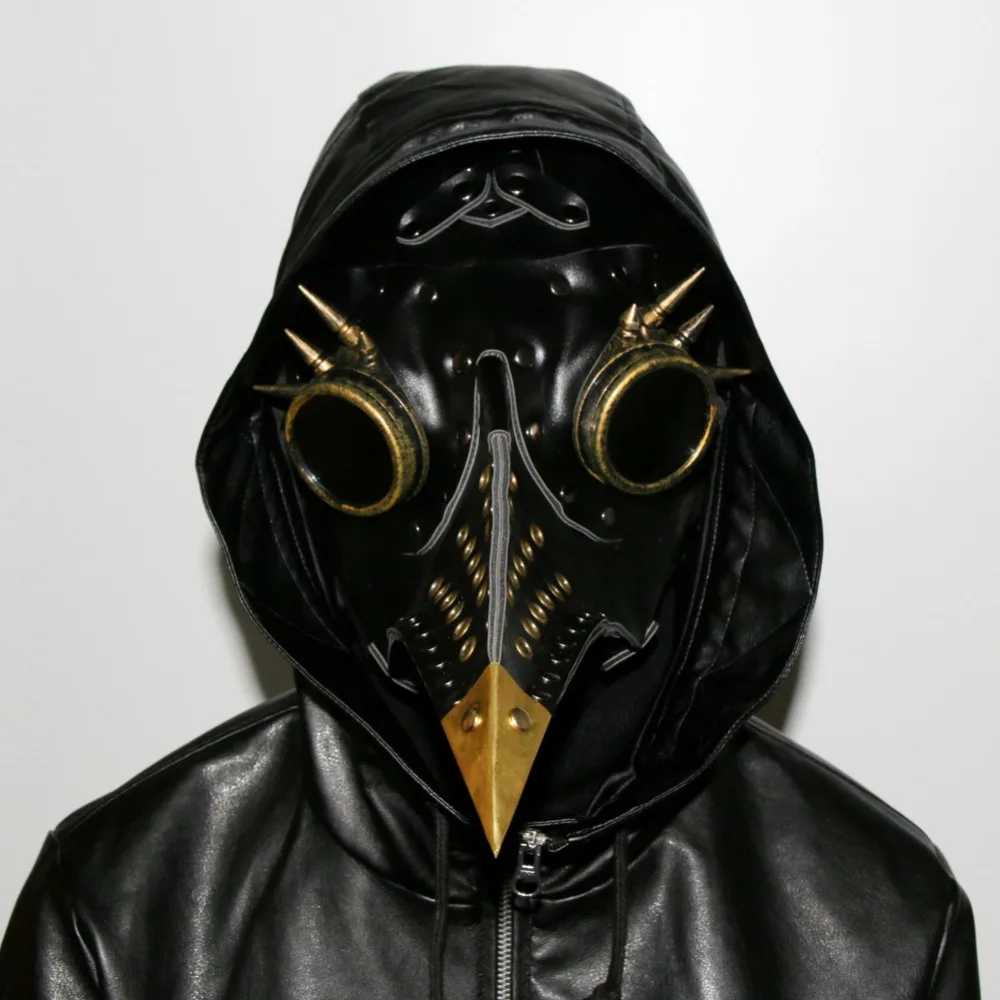 Buy Corstory Steampunk Plague Doctor Mask White PU