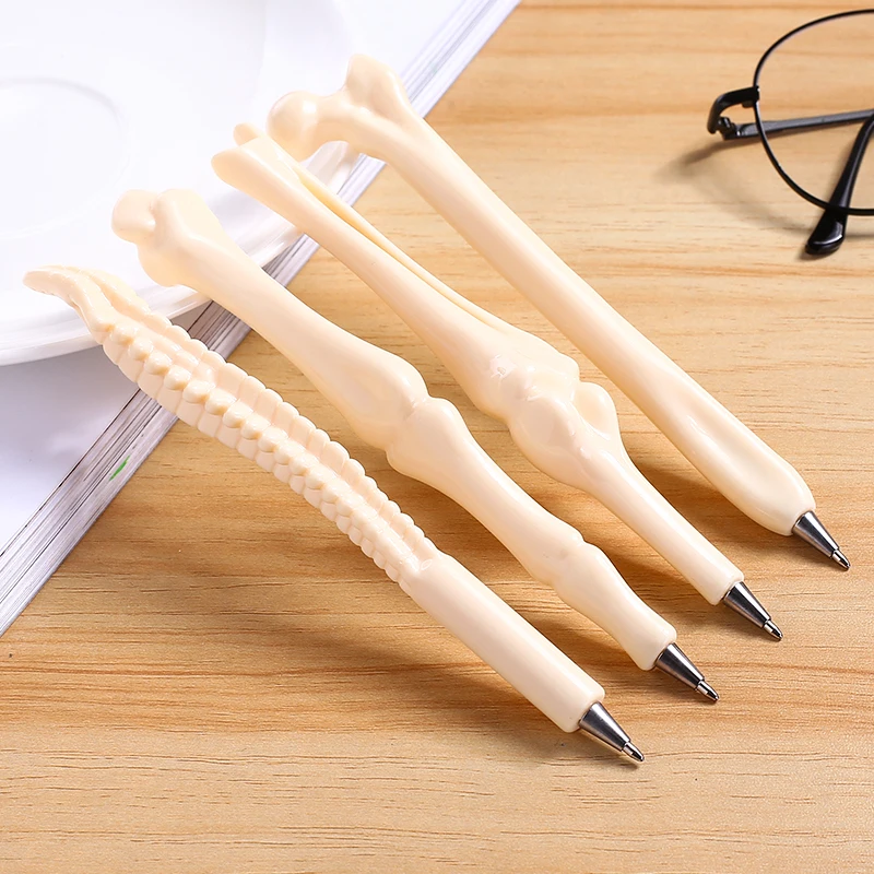 

2019 new White Bone Gel Pens Student gel Ink Pen School Office Supplies Learning Stationery Wholesale