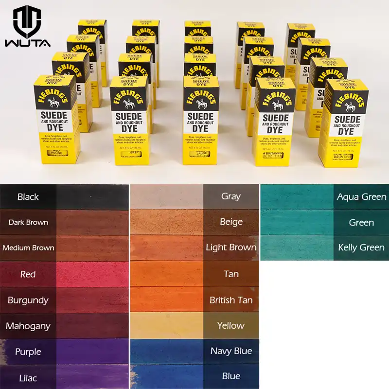 アメリカの輸入ペイントスエードの毛皮染料 Roughout革染料靴diy着色剤染料顔料118ミリリットル19カラー対応 Aliexpress