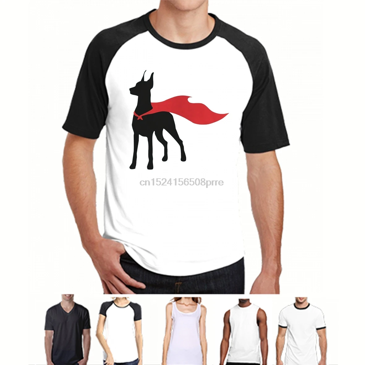 Забавная Мужская футболка Женская Новинка Футболка супер Doberman тройник LIMTED EDITION