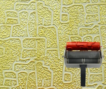 

Wall art paint 7 inch patterned roller for wall decoration rubber roller no.113