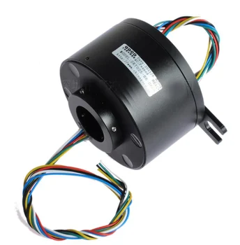 

Hole Diameter 25.4mm 6 Channel 10A Hollow Shaft Slipring 12CH SRT025-86-0610/SRT025-86-1210 Out Diamter 86mm Slip Rings RC Parts