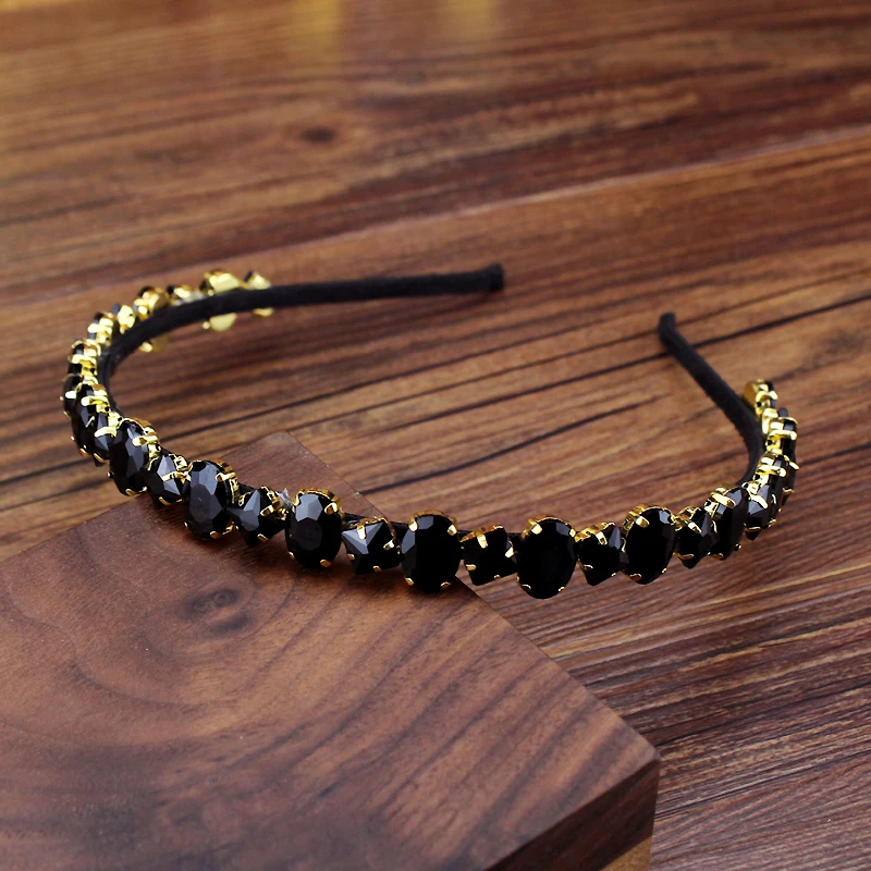 Bing Party Hair Jewelry Crystal Stone Hairbands Rhinestone Diamante Headbands For Women jewelry accessories hair accessory