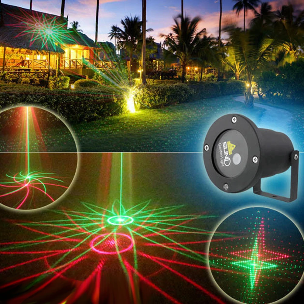 

Outdoor Christmas LED Landscape Lighting Remote Control Waterproof Garden Light Laser LED For Holiday Decoration