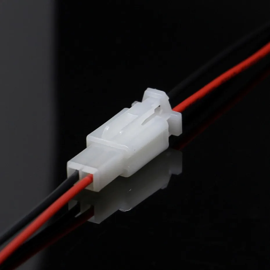 

10set 2.8mm auto connector cable cars electric vehicle motorcycle air docking 2.8 auto connector with cable for plug 2P