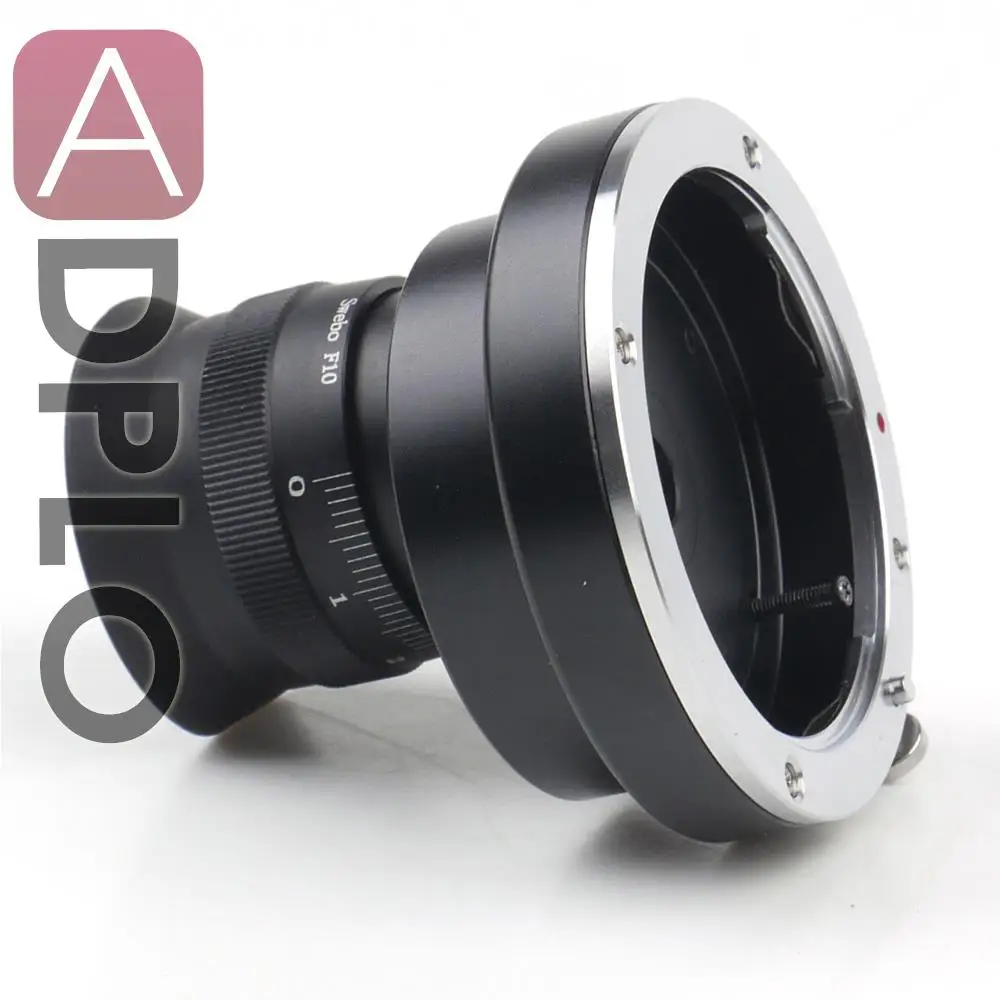 Fourth Generation Lens to Telescope Adapter Work For S.ony Alpha Minolta AF Mount Aperture F4 Focal 10mm length Eyepieces Fixed.