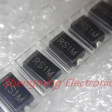 1000 шт FR107 RS1M 1000V 1A SMA быстрый диод восстановления