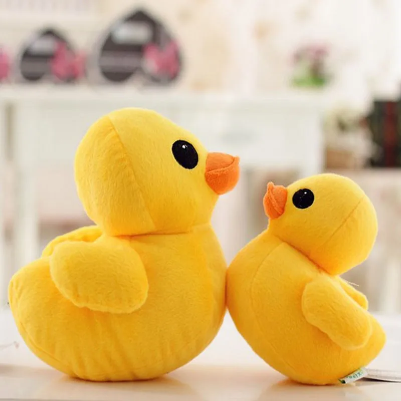 20CM Cute Throw Pillow Giant Yellow Duck Stuffed Animal Plush Soft Toys