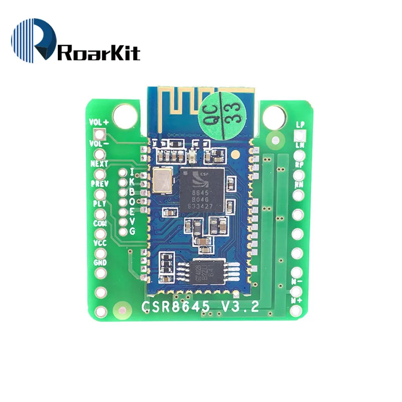 

Bluetooth 4.0 CSR8645 Amplifier Board 5W+5W APT-X Stereo Receiver Amp Module