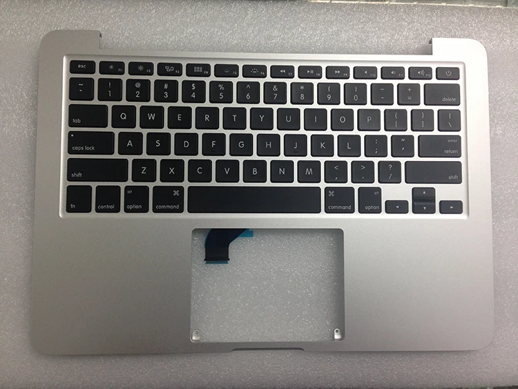 2015 год Topcase с клавиатурой для Macbook Pro retina 13 "A1502 2015 год Топ чехол с раскладкой клавиатуры США