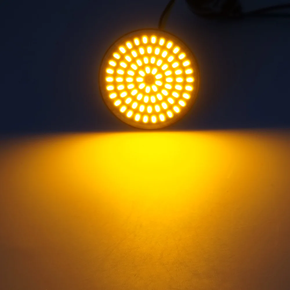 " Пуля Стиль передний 1157 1156 SMD светодиодный панель сигнальная Поворотная лампа светильник для туринг красный/янтарный/белый