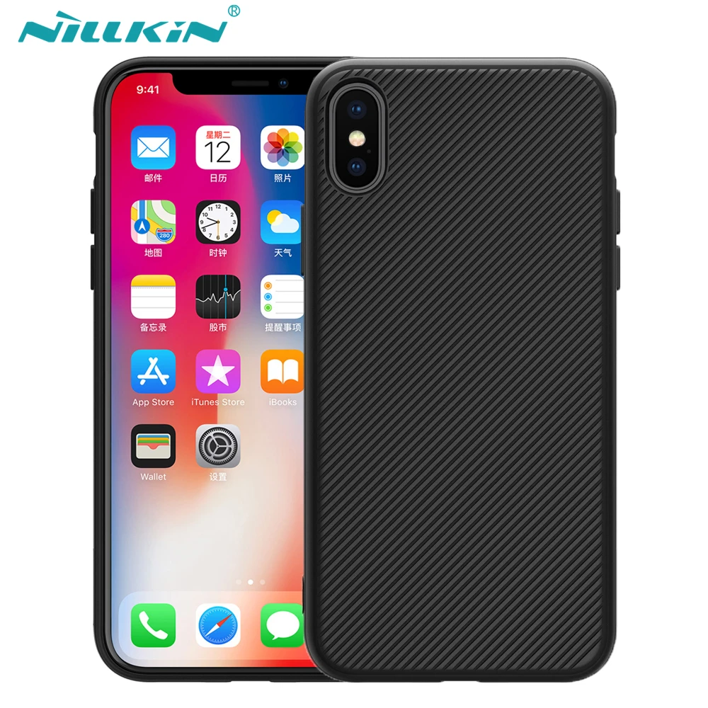 Nillkin Eton for Apple iPhone X Brand Phone Cases Luxury Strong